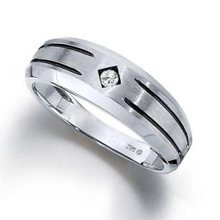 accent striped wedding band in 10k white gold orig $ 449 00 now $ 381