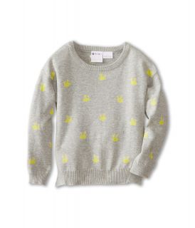 Roxy Kids Sea Pine Sweater Girls Sweater (Gray)