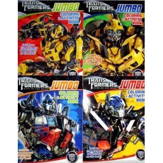 Transformers Jumbo Coloring & Activity Book ~ Bumblebee (96 Pages): Toys & Games