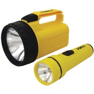 3 Pack 40 LUMEN 6V/2D LED FLASHLIGHT COMBO (Catalog Category: ELECTRONICS OTHER / OUTDOOR PRODUCTS): Office Products