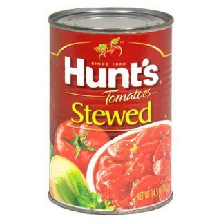Hunts Stewed Tomatoes, 14.50 Ounce (Pack of 6) : Tomatoes Produce : Grocery & Gourmet Food
