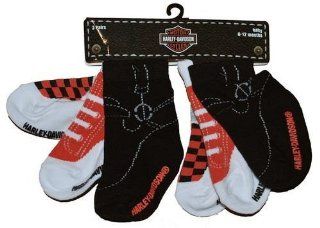 Harley Davidson Toddler Boy's Socks. 3 Pack, 2T 4T : Infant And Toddler Socks : Baby