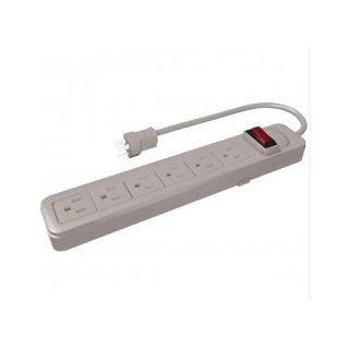 Westinghouse 6 Outlet White Power Strip with Built In Resettable Circuit Breaker: Power Strips And Multi Outlets: Industrial & Scientific