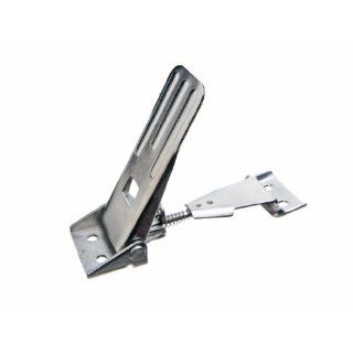 JW Winco Series GN 821 NI Stainless Steel Toggle Latch with Adjustable Grip, Metric Size, Type SV, Clamp Size 400, 4000 Newton Holding Capacity, Long: Hardware Latches: Industrial & Scientific