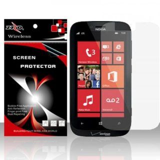 For Nokia Lumia 822 (Verizon)   Clear Screen Protector: Cell Phones & Accessories
