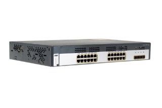 Cisco 3750G Series 24 Port PoE Gigabit Switch, WS C3750G 24PS S: Computers & Accessories