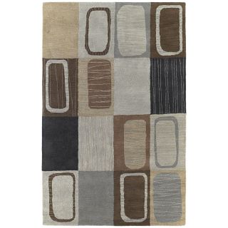 Hand tufted Lawrence Multi Dimensions Wool Rug (50 X 79)