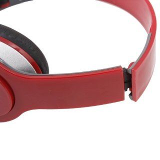 Ebest Red Foldable Stereo Bass Headset Headphone W/3.5mm Audio Cable Male to Male for iPhone / iPad / MP3 / MP4 / iPod / PSP / NDS / Smartphone / PC: Cell Phones & Accessories