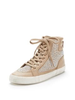 Louise Embellished High Top Sneaker by French Connection