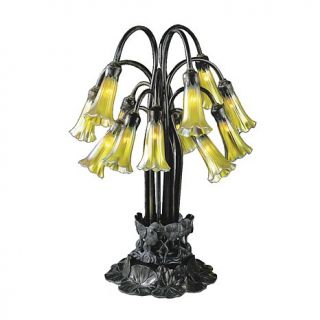 Dale Tiffany 12 Light Golden Lily Replica Table Lamp