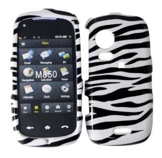 Zebra Stripe Hard Cover Case for samsung Instinct HD SPH M850: Cell Phones & Accessories