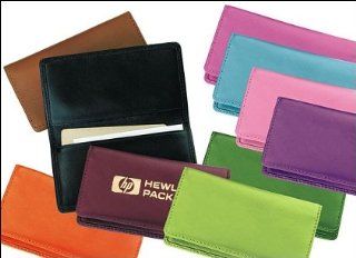 Personalized Leather International Business Card Case : Business Card Holders : Office Products