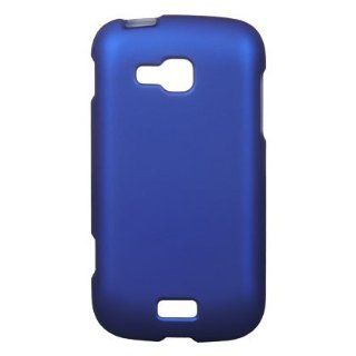 Blue Rubberized Hard Case Cover for Verizon Samsung ATIV Odyssey i930: Cell Phones & Accessories
