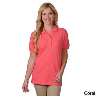 Journee Collection Womens Short sleeve Round neckline Polo Shirt