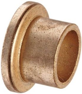 Bunting Bearings EXEF081008 Extra Lubricant with PTFE, Flange Bearing, Powdered Metal, SAE 841 1/2" Bore x 5/8" OD x 1/2" Length 7/8" Flange OD x 1/8" Flange Thickness (Pack of 3): Flanged Sleeve Bearings: Industrial & Scientif