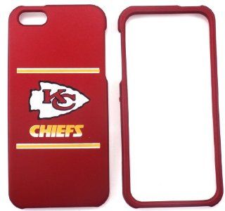 Kansas City Chiefs Apple iPhone 5 Faceplate Case Cover Snap On: Cell Phones & Accessories