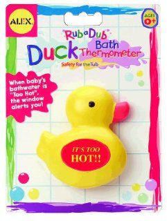 Duck Thermometer : Bathtub Toys : Baby