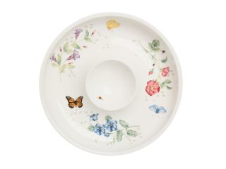 Lenox Butterfly Meadow Chip And Dip White