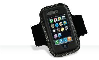 Apple iPhone 3G Black Adjustable Wrist / Armband Sports Case Cover (FITS UP TO 15" BICEP) with Screen Protector: Cell Phones & Accessories