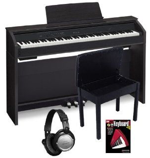 Casio PX 850BK Digital Piano COMPLETE BUNDLE w/ Stand, Pedals & Bench: Musical Instruments