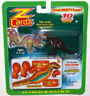 Z Cardz 3 D Models, Dinosaurs 10 Card Pack (1 Pack): Patio, Lawn & Garden