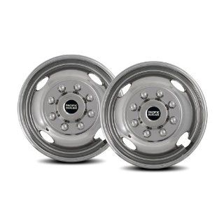 Pacific Dualies 43 2608 17" Polished Stainless Steel Wheel Simulator Front Tag Axle Kit for 2005 2014 Ford F350 Truck RV Motorhome: Automotive