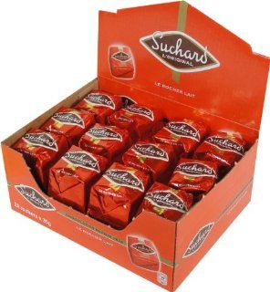 Suchard Rocher Milk chocolate hazelnut praline 24 piece case  save  Chocolate Truffles  Grocery & Gourmet Food