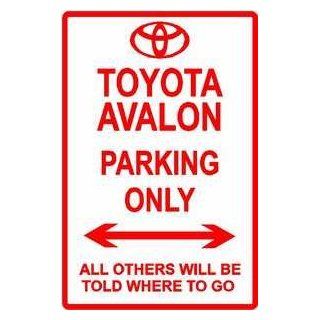 AVALON PARKING ONLY toyota car street sign   Decorative Signs