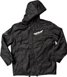 Fly Racing Storm Jacket , Distinct Name: Black, Size: Lg, Primary Color: Black, Gender: Mens/Unisex 354 6040L: Automotive