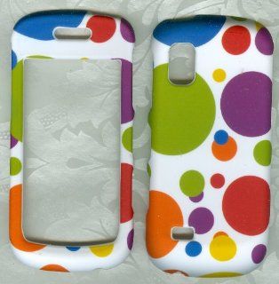 Color Polka Dots Samsung Solstice Sgh a887 Phone Case Cover: Cell Phones & Accessories