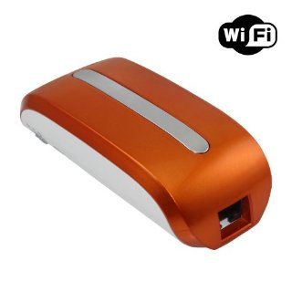 Orange Mini Portable Travel 3 in 1 Router,small Size ,Router/AP/Client/Bridge/Repeater Modes ,150Mpbs, USB Powered /3000mAh Power Bank Backup Power for iPhone 5, 4, 4S;Electronic equipment: Computers & Accessories