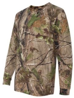 Code V Camouflage Long Sleeve T Shirt: Clothing