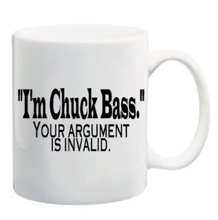 "I'M CHUCK BASS." YOUR ARGUMENT IS INVALID Mug Cup   11 ounces : Gossip Girl Iphone Case : Everything Else