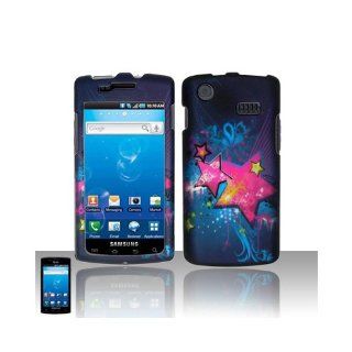 Blue Star Hard Cover Case for Samsung Captivate SGH I897: Cell Phones & Accessories