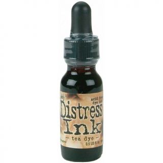 Tim Holtz Distress Ink Re inker   Tea Dye