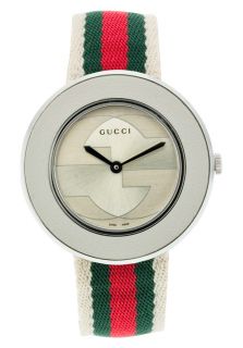 Gucci YA129411  Watches,Womens U Play Silver Dial Nylon, Casual Gucci Quartz Watches