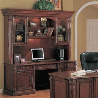 Wildon Home ® Tucson Credenza Desk with Hutch TC6660CH