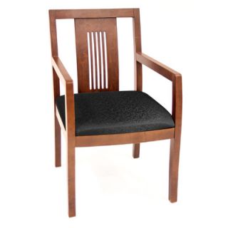 Regency Preston Guest Side Chair with Transitional Wood Back 9975 Finish: Che