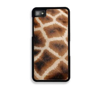 Giraffe Fur Skin Animal Pattern Blackberry Z10 Case   For Blackberry Z10: Cell Phones & Accessories