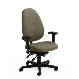 Borgo Jendra High Back Task Chair 3614 TC1 / 3614 MT1 Tilt Function: TC1  Dua