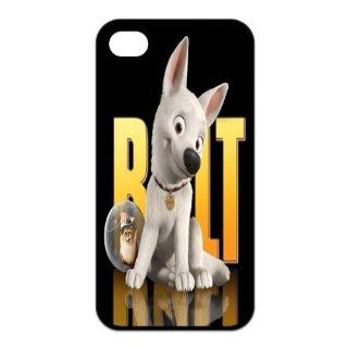Mystic Zone Customized Bolt iPhone 4 Case for iPhone 4/4S Cover Cartoon Fits Case KEK0356: Cell Phones & Accessories