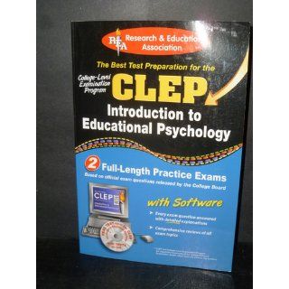 CLEP Introduction to Educational Psychology w/CD (CLEP Test Preparation): Dr. Raymond E. Webster Ph.D., Terry Casey, CLEP, Psychology Study Guides, Jody Berman, Barbara McGowran, Karen Brown: 9780738601298: Books