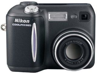 Nikon Coolpix 885 3MP Digital Camera w/ 3x Optical Zoom and Battery Charger : Point And Shoot Digital Cameras : Camera & Photo