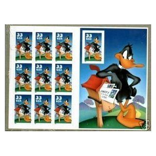 USPS Daffy Duck USPS 33 Cent 10 Stamp Full Sheet: Toys & Games
