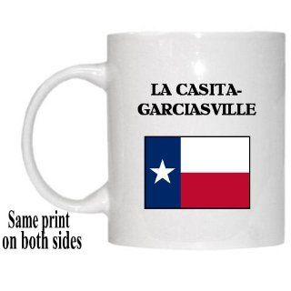 US State Flag   LA CASITA GARCIASVILLE, Texas (TX) Mug : Everything Else
