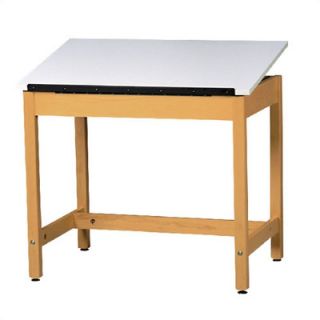 Shain Fiberesin Adjustable Drafting Table DT   XXXX Height: 30 H, Desk Style