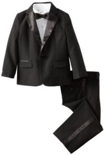 Nautica Boys 2 7 Tuxedo Suit Set, Black, 7: Business Suit Pants Sets: Clothing