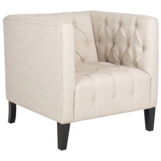 Safavieh Glen Club Arm Chair MCR4662A / MCR4662B Color: Beige