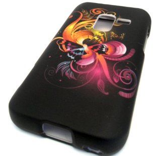 Samsung Galaxy Attain 4G R920 Fire Butterfly Design HARD Case Cover Skin METRO PCS: Cell Phones & Accessories