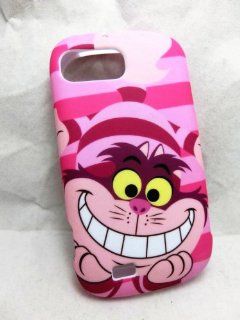3D Cheshire Cat Shy Cute Lovely Pink Prison Break Hard Case Cover For Smart Mobile Phones (ZTE N850 Fury / N850L Director / Z665C Valet): Cell Phones & Accessories